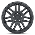 15X7.0 5X100/15 Black Rhino Arches Matte Black - OffRoad-LLAUBRCHN015001-Llantas