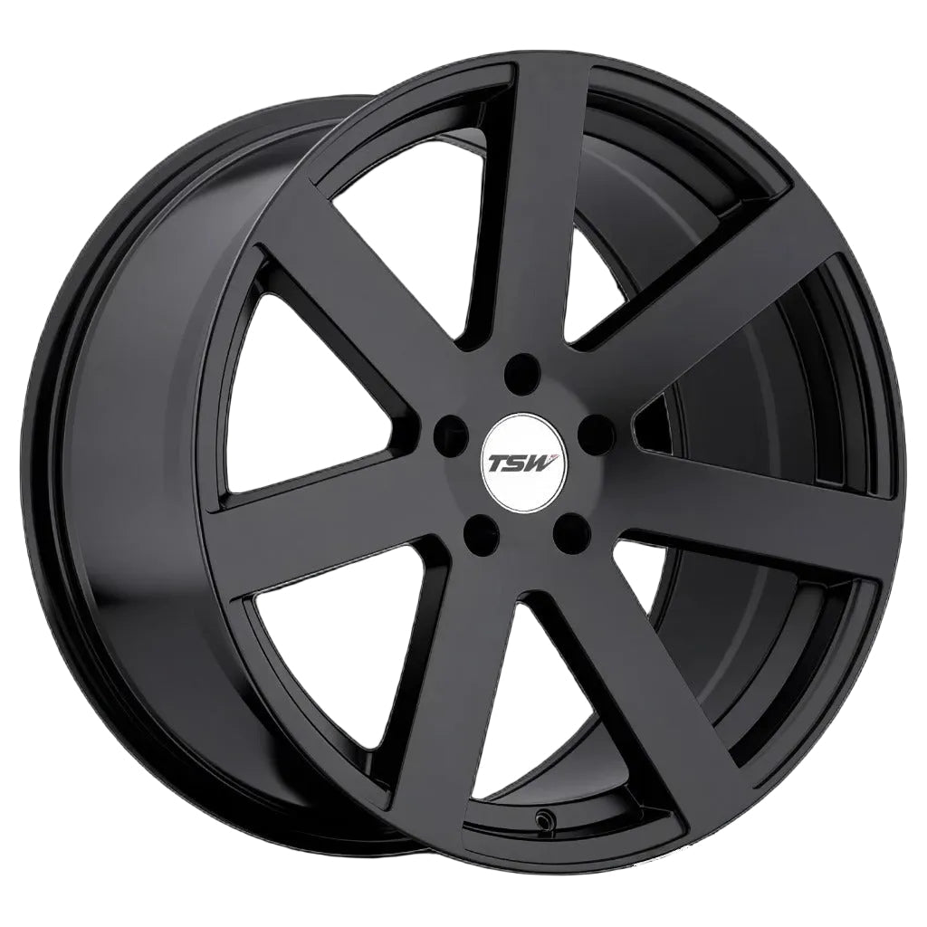 17X8.0 5X120/35 Tsw Bardo Matte Black - OffRoad-LLCTBRCHN017008-Llantas