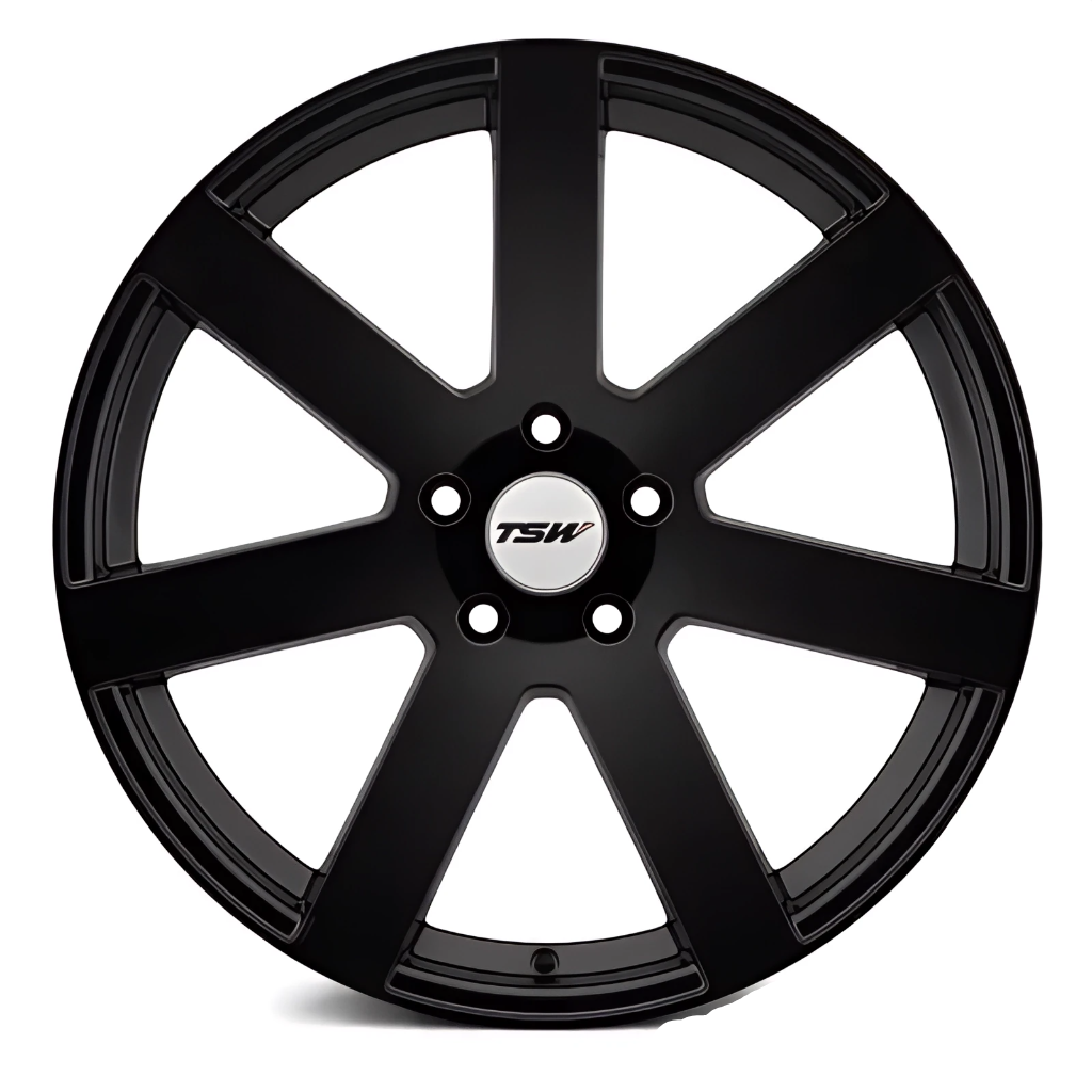 17X8.0 5X120/35 Tsw Bardo Matte Black - OffRoad-LLCTBRCHN017008-Llantas
