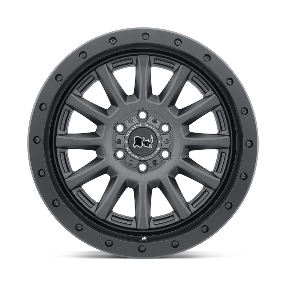 17X8.5 6X114.3/10 Black Rhino Dugger 6 Lug Gunblack - OffRoad-LLCTBRCHN017070-Llantas