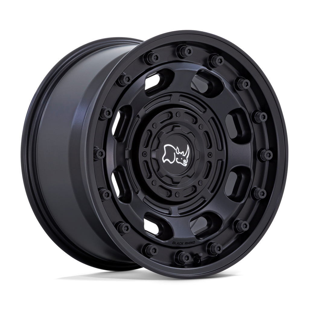 17X8.5 6X135/6X139.7 /-10 Black Rhino Atlas Matte Black - OffRoad-LLCTBRCHN017093-Llantas