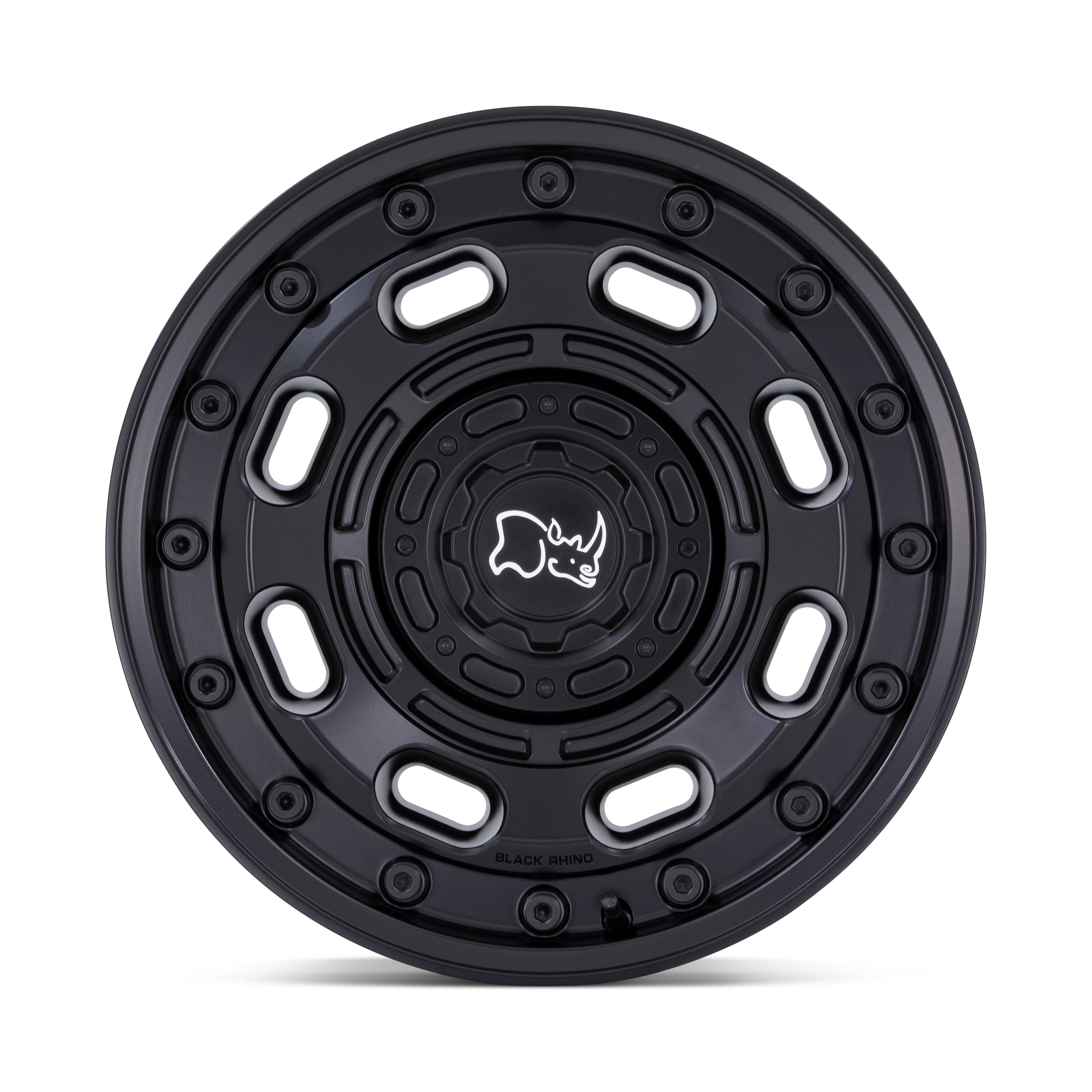 17X8.5 6X135/6X139.7 /-10 Black Rhino Atlas Matte Black - OffRoad-LLCTBRCHN017093-Llantas