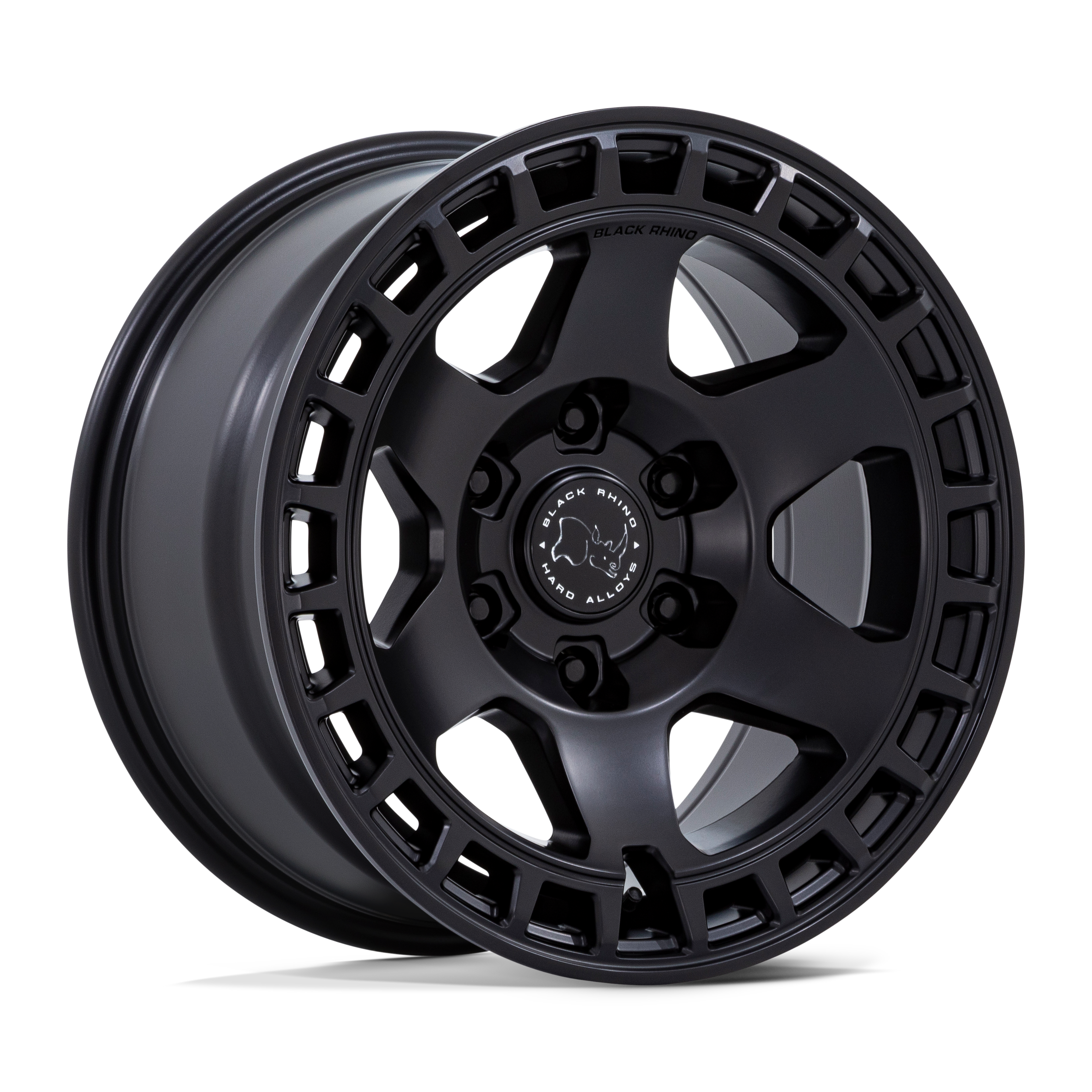 17X8.5 6X139.7/-10 Black Rhino Bahari Matte Black - OffRoad-LLCTBRCHN017102-Llantas