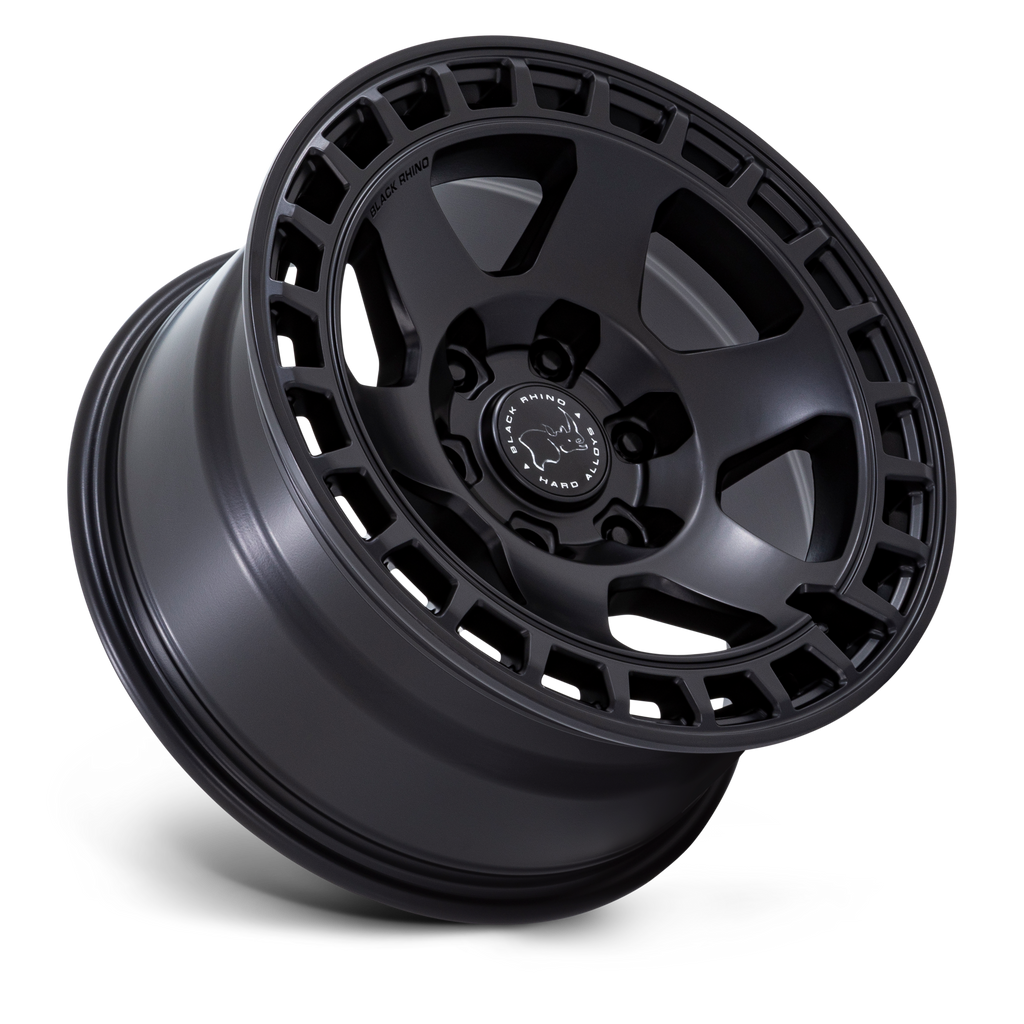 17X8.5 6X139.7/-10 Black Rhino Bahari Matte Black - OffRoad-LLCTBRCHN017102-Llantas