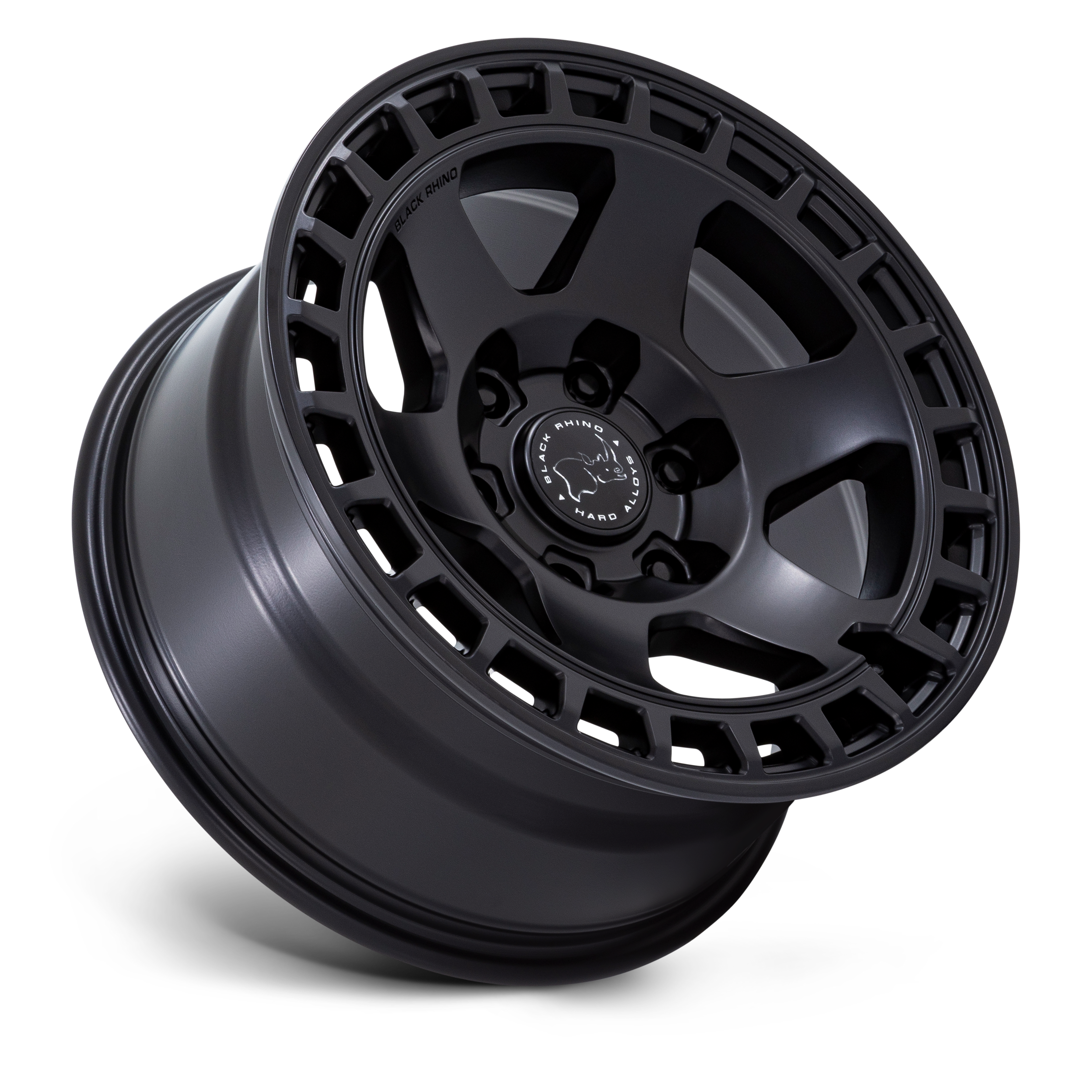 17X8.5 6X139.7/-10 Black Rhino Bahari Matte Black - OffRoad-LLCTBRCHN017102-Llantas