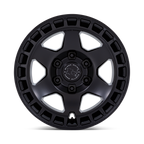 17X8.5 6X139.7/-10 Black Rhino Bahari Matte Black - OffRoad-LLCTBRCHN017102-Llantas