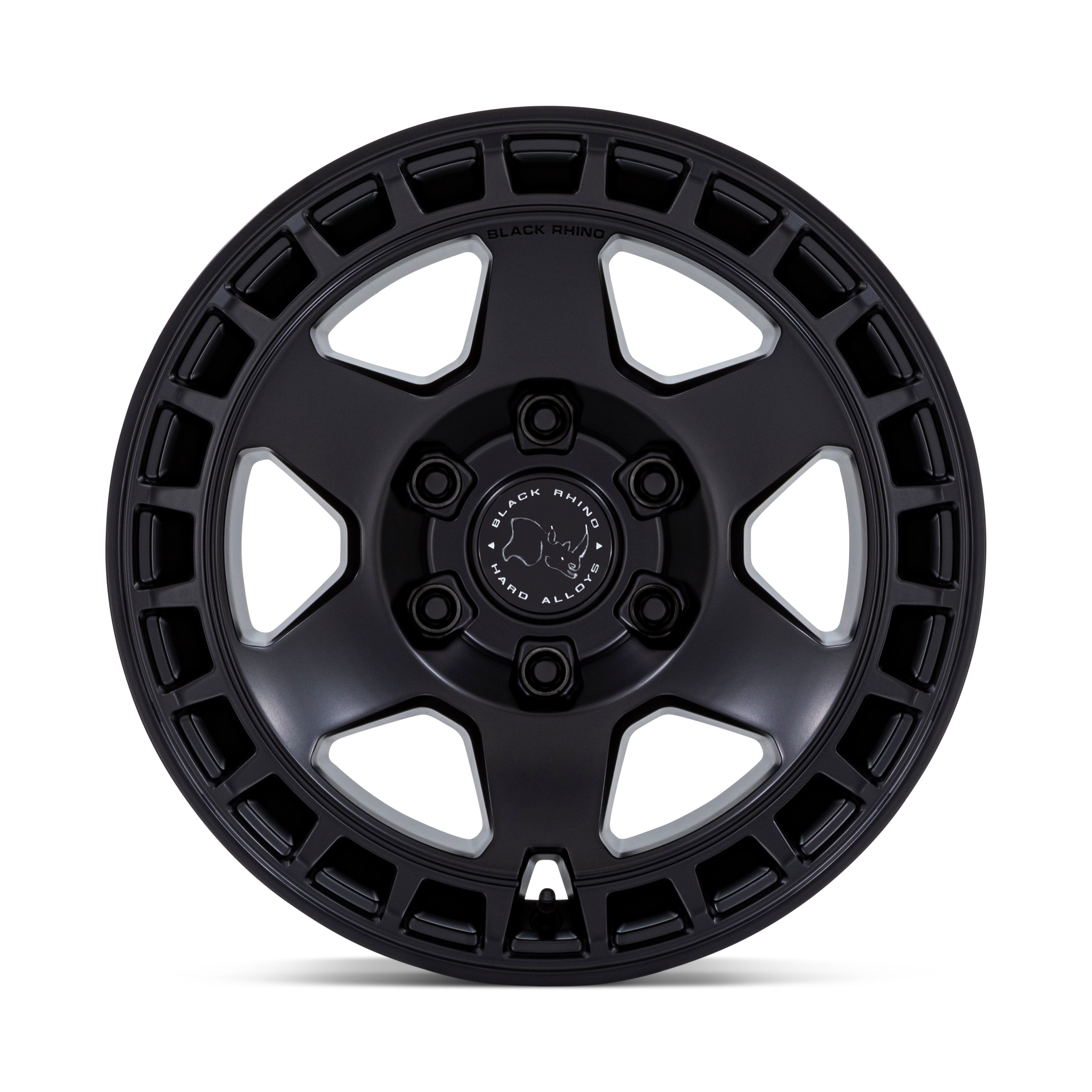 17X8.5 6X139.7/-10 Black Rhino Bahari Matte Black - OffRoad-LLCTBRCHN017102-Llantas
