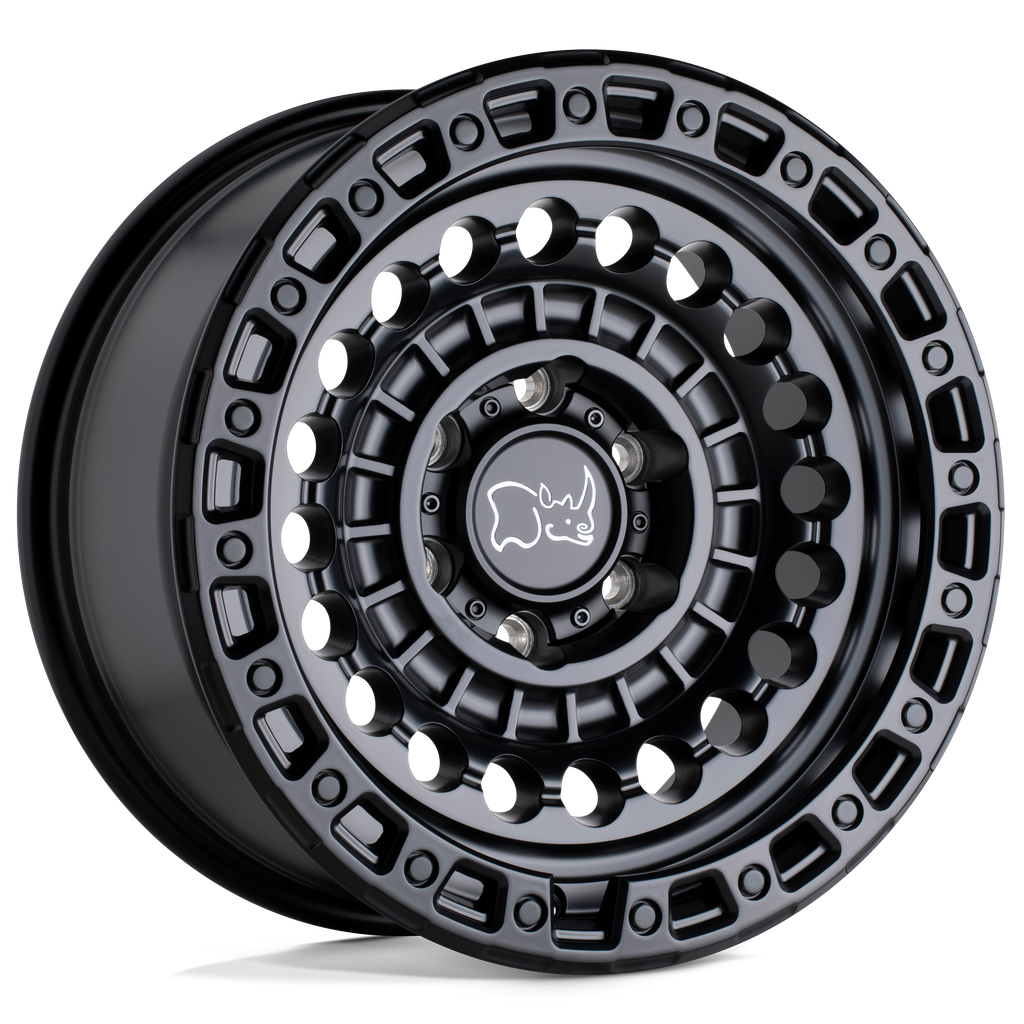 17X8.5 6X139.7/-10 Black Rhino Sentinel Matte Black - OffRoad-LLCTBRCHN017043-Llantas