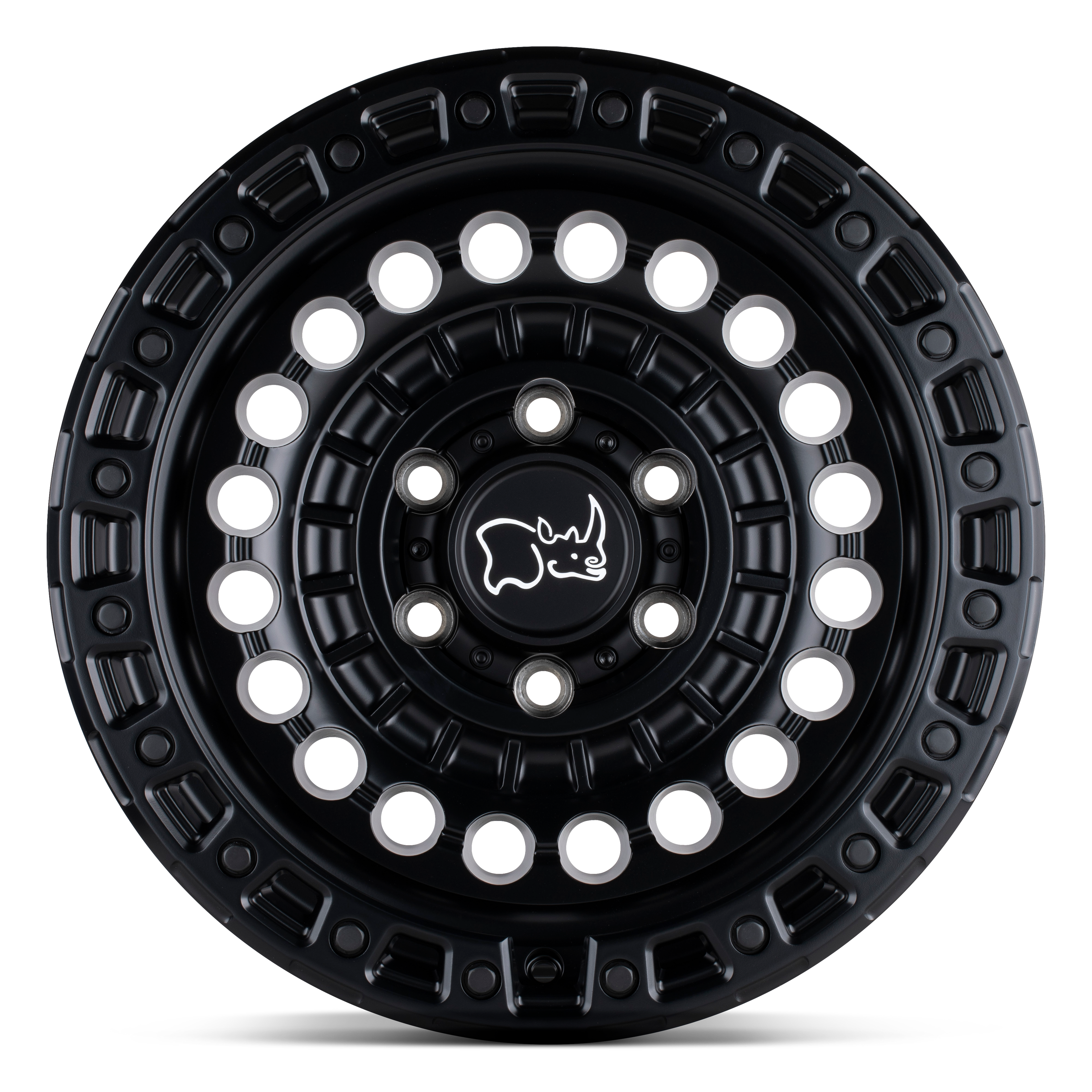 17X8.5 6X139.7/-10 Black Rhino Sentinel Matte Black - OffRoad-LLCTBRCHN017043-Llantas