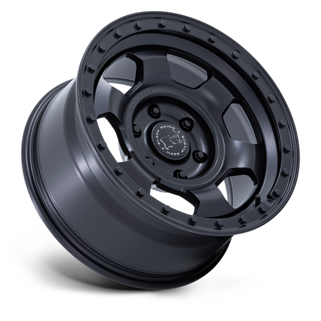 17X8.5 6X139.7/-10 Black Rhino Trooper Matte Black Cb106.1 - OffRoad-LLCTBRCHN017118-Llantas