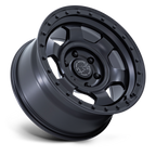 17X8.5 6X139.7/-10 Black Rhino Trooper Matte Black Cb106.1 - OffRoad-LLCTBRCHN017118-Llantas
