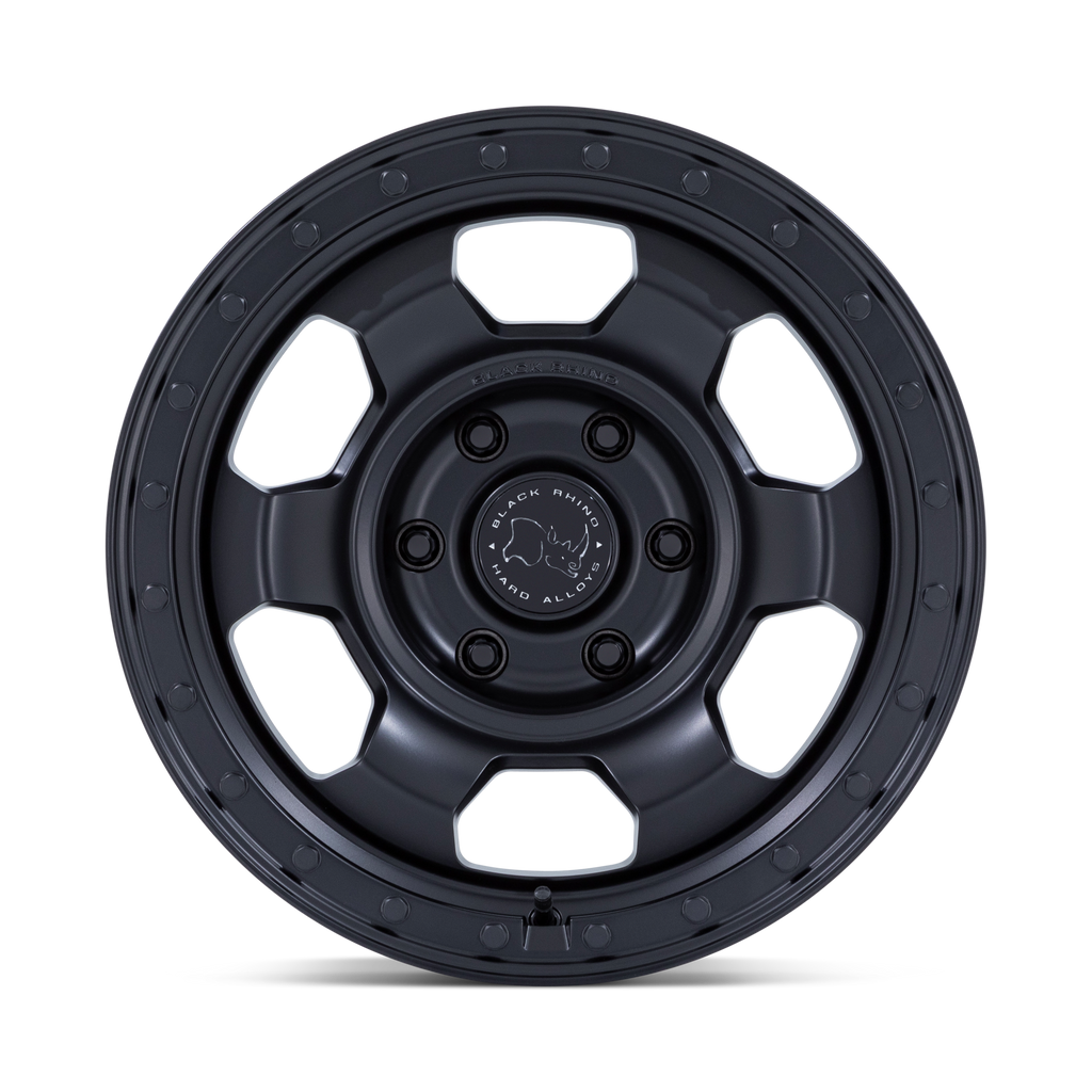 17X8.5 6X139.7/-10 Black Rhino Trooper Matte Black Cb106.1 - OffRoad-LLCTBRCHN017118-Llantas