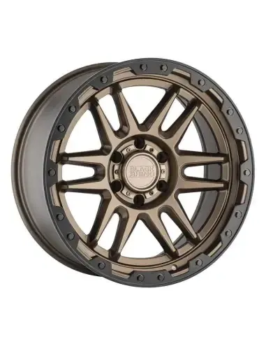 17X8.5 6X139.7/-18 Black Rhino Apache Matte Bronze W/Blk Lip - OffRoad-LLCTBRCHN017063-Llantas
