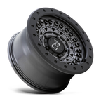 17X8.5 6X139.7/-18 Black Rhino Barricade Gun Black/Black Roc - OffRoad-LLCTBRCHN017035-Llantas
