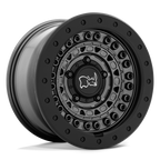 17X8.5 6X139.7/-18 Black Rhino Barricade Gun Black/Black Roc - OffRoad-LLCTBRCHN017035-Llantas