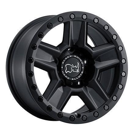 17X8.5 6X139.7/-18 Black Rhino Ravine Matte Black - OffRoad-LLCTBRCHN017039-Llantas
