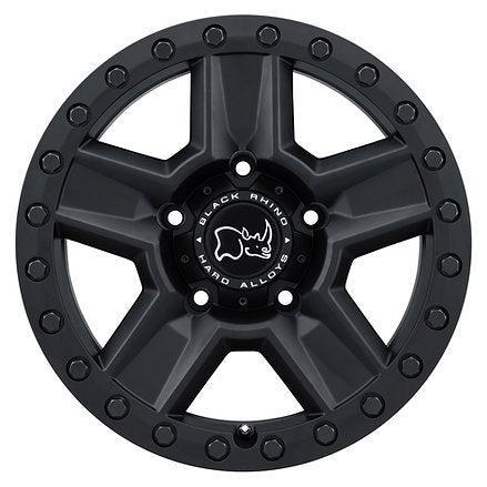 17X8.5 6X139.7/-18 Black Rhino Ravine Matte Black - OffRoad-LLCTBRCHN017039-Llantas