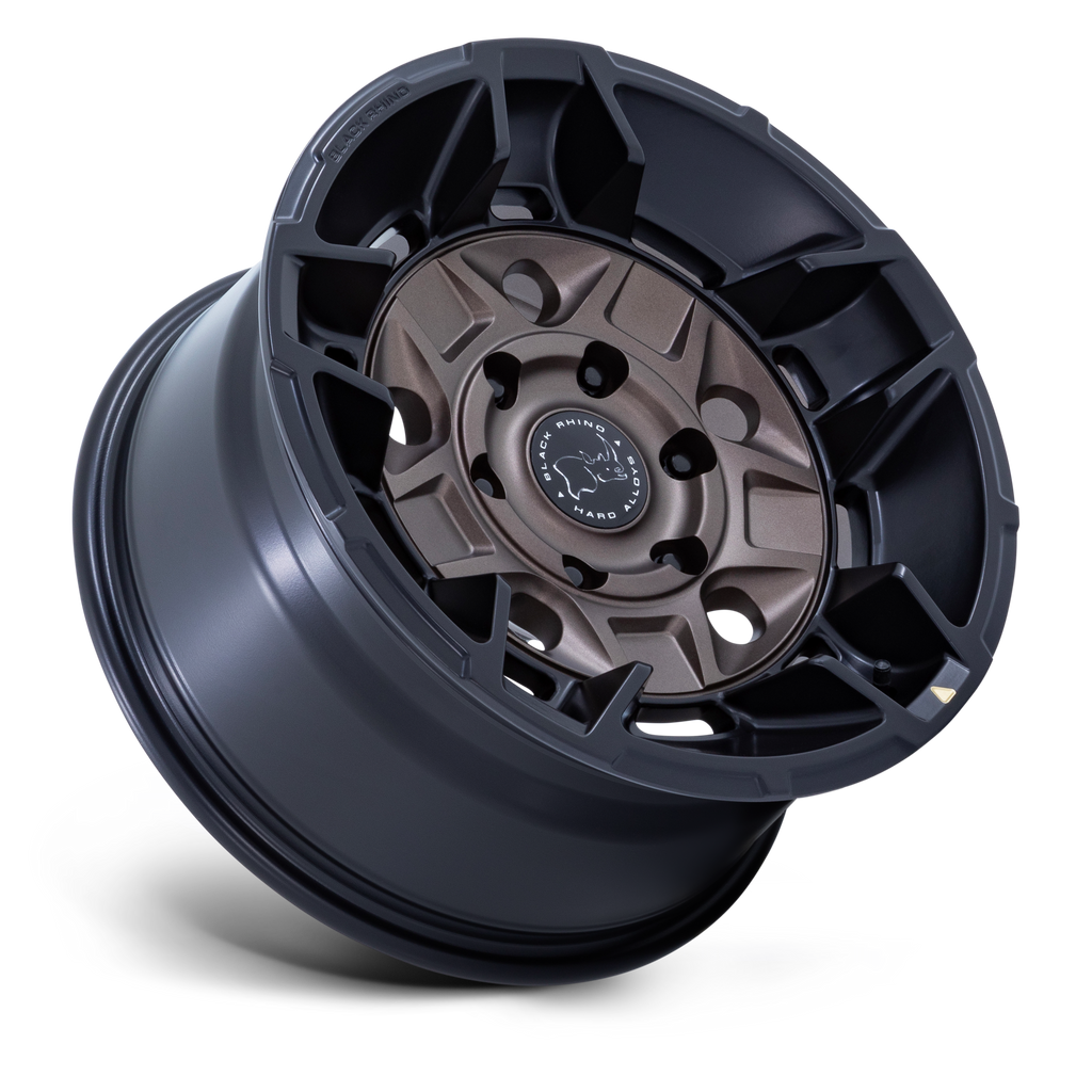 17X8.5 6X139.7/00 Black Rhino Guard Burnt Bronze W/M.Blk Li - OffRoad-LLCTBRCHN017109-Llantas