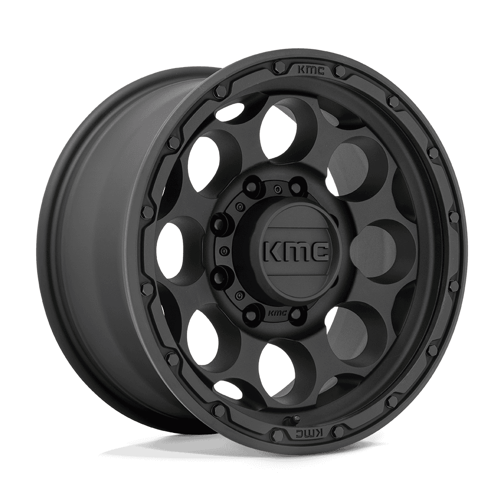 17X8.5 6X139.7/00 Kmc Dirty Harry Textured Black Km541 - OffRoad-LLCTKMCHN017001-Llantas