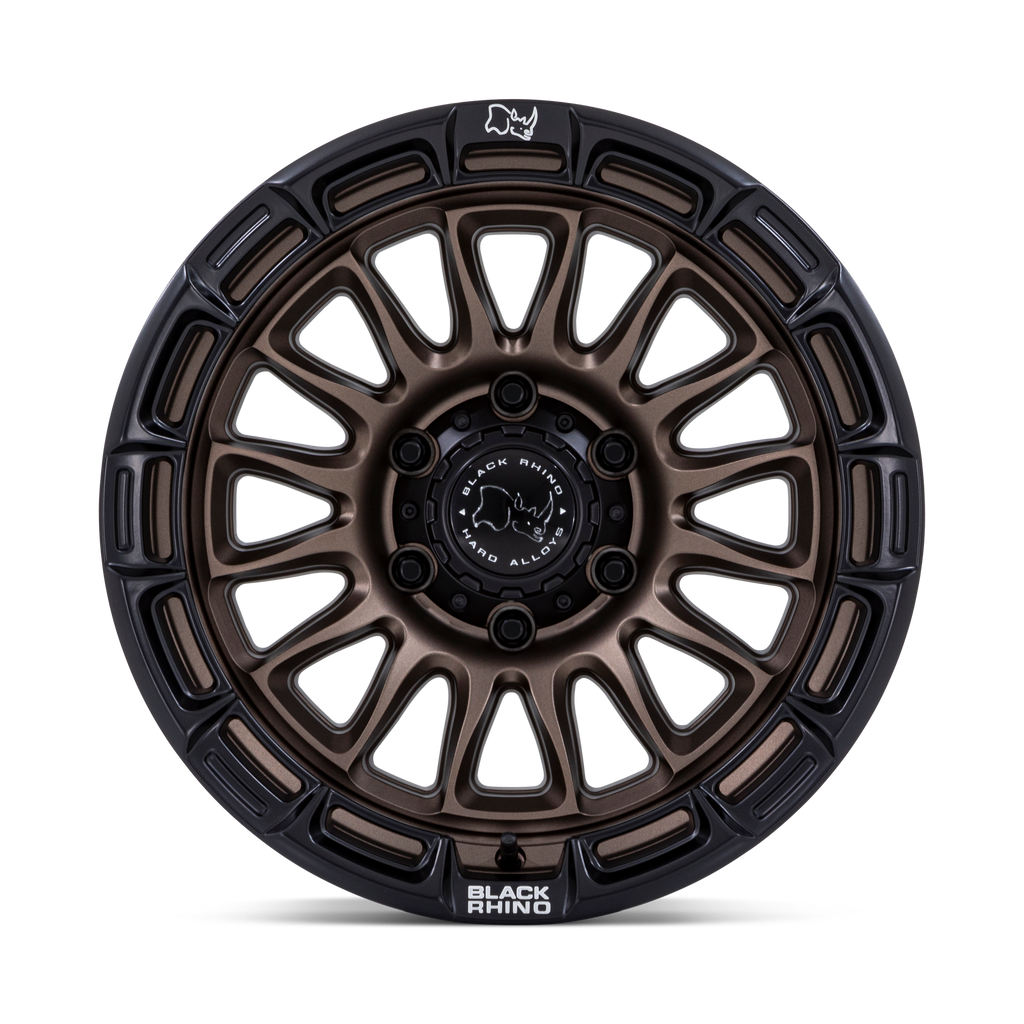 17X8.5 6X139.7/10 Black Rhino Rival Burnt Bronze W/M.Blk Lip - OffRoad-LLCTBRCHN017112-Llantas