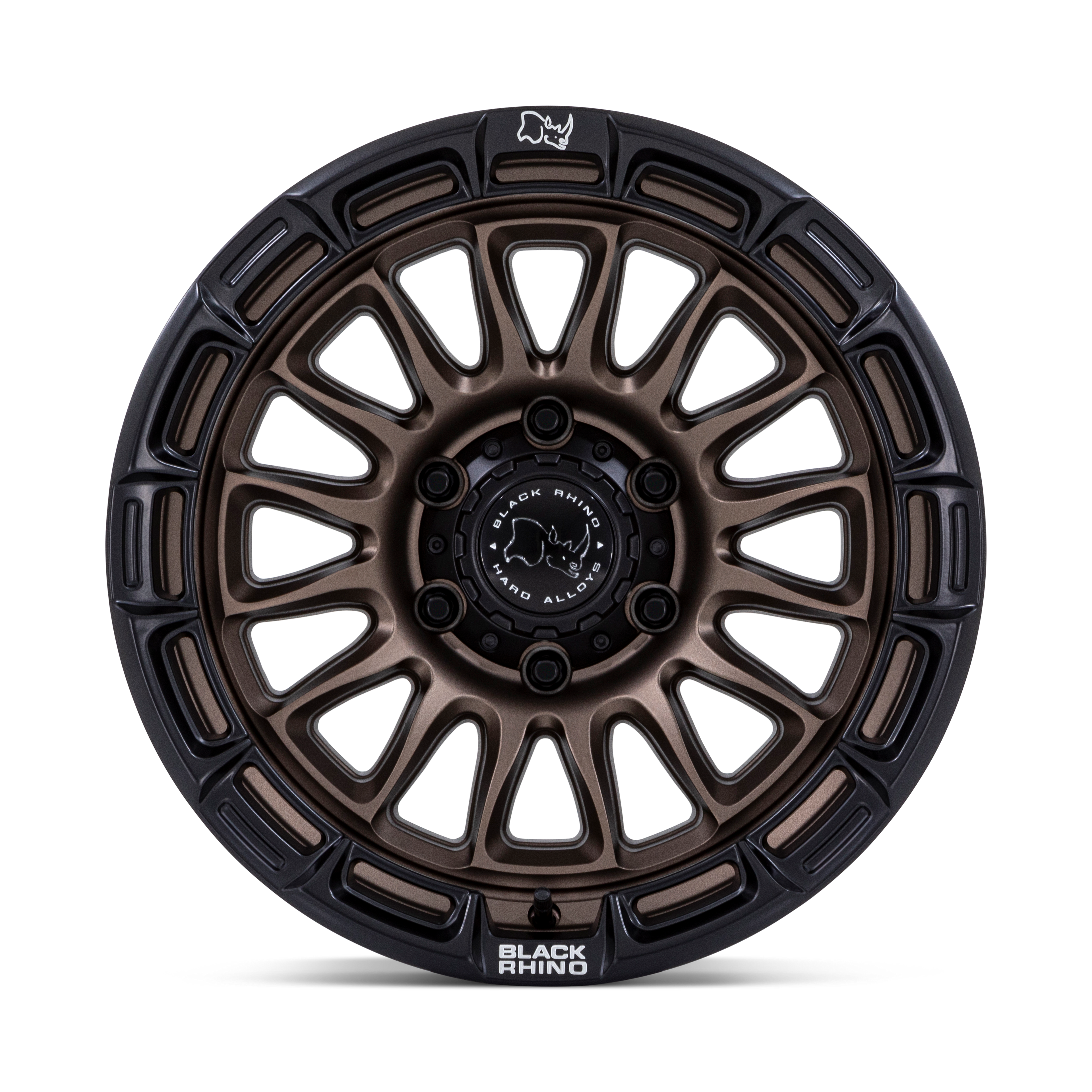 17X8.5 6X139.7/10 Black Rhino Rival Burnt Bronze W/M.Blk Lip - OffRoad-LLCTBRCHN017112-Llantas