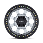 17X8.5 6X139.7/10 Kmc Riot Machined W/Satin Black Lip Cb106 - OffRoad-LLCTKMCHN017011-Llantas