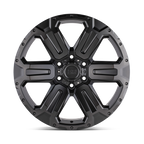 17X8.5 6X139.7/12 Black Rhino Wanaka Matte Gunmetal W/Brushe - OffRoad-LLCTBRCHN017038-Llantas