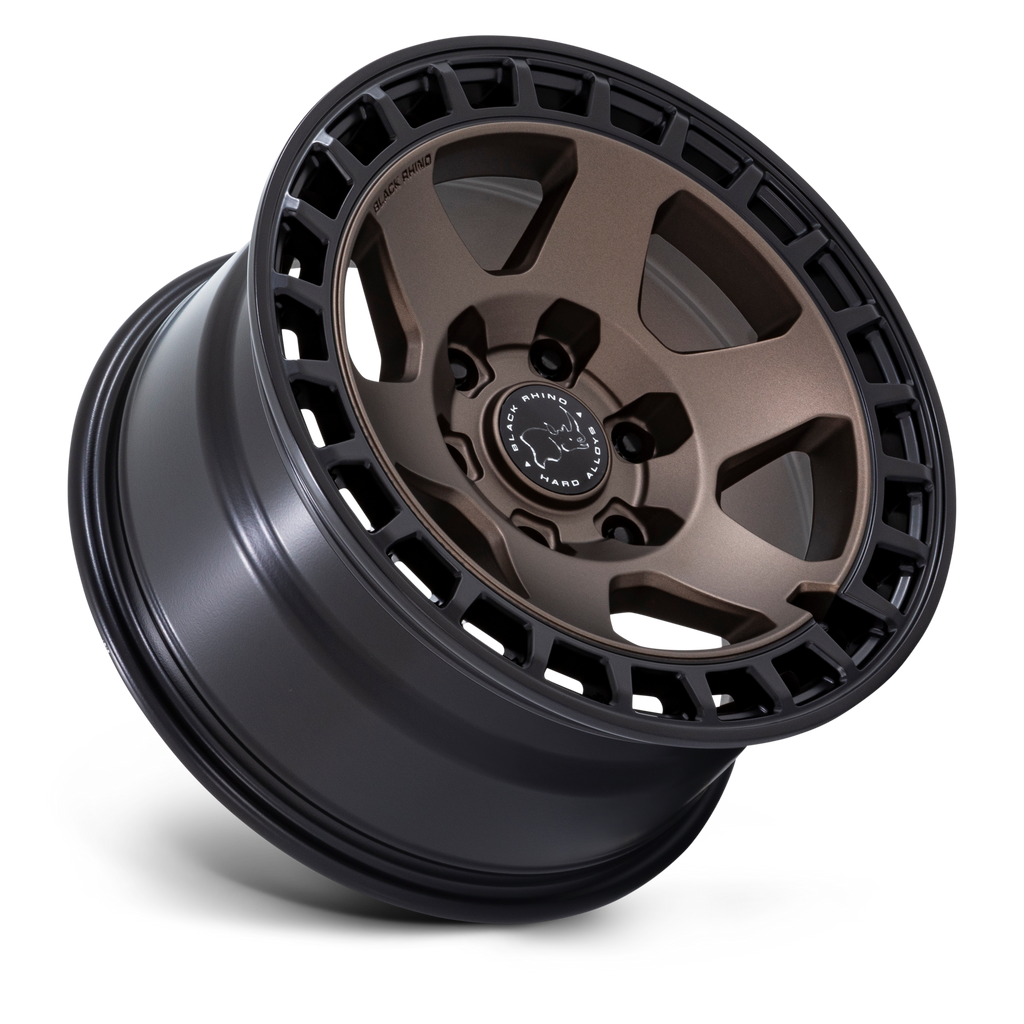 17X8.5 6X139.7/25 Black Rhino Bahari Matte Bronze W/Matte Bk - OffRoad-LLCTBRCHN017100-Llantas