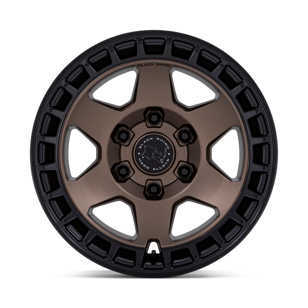 17X8.5 6X139.7/25 Black Rhino Bahari Matte Bronze W/Matte Bk - OffRoad-LLCTBRCHN017100-Llantas