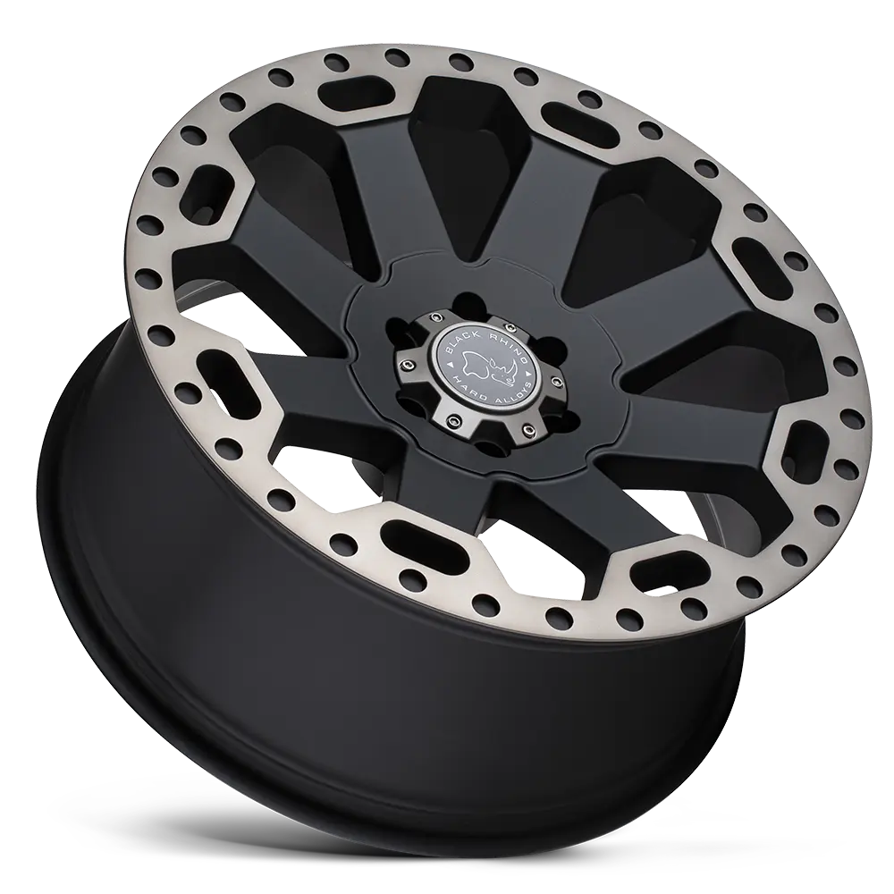 17X9.0 5X127/-12 Black Rhino Warlord Matte Gunmetal - OffRoad-LLCTBRCHN017006-Llantas