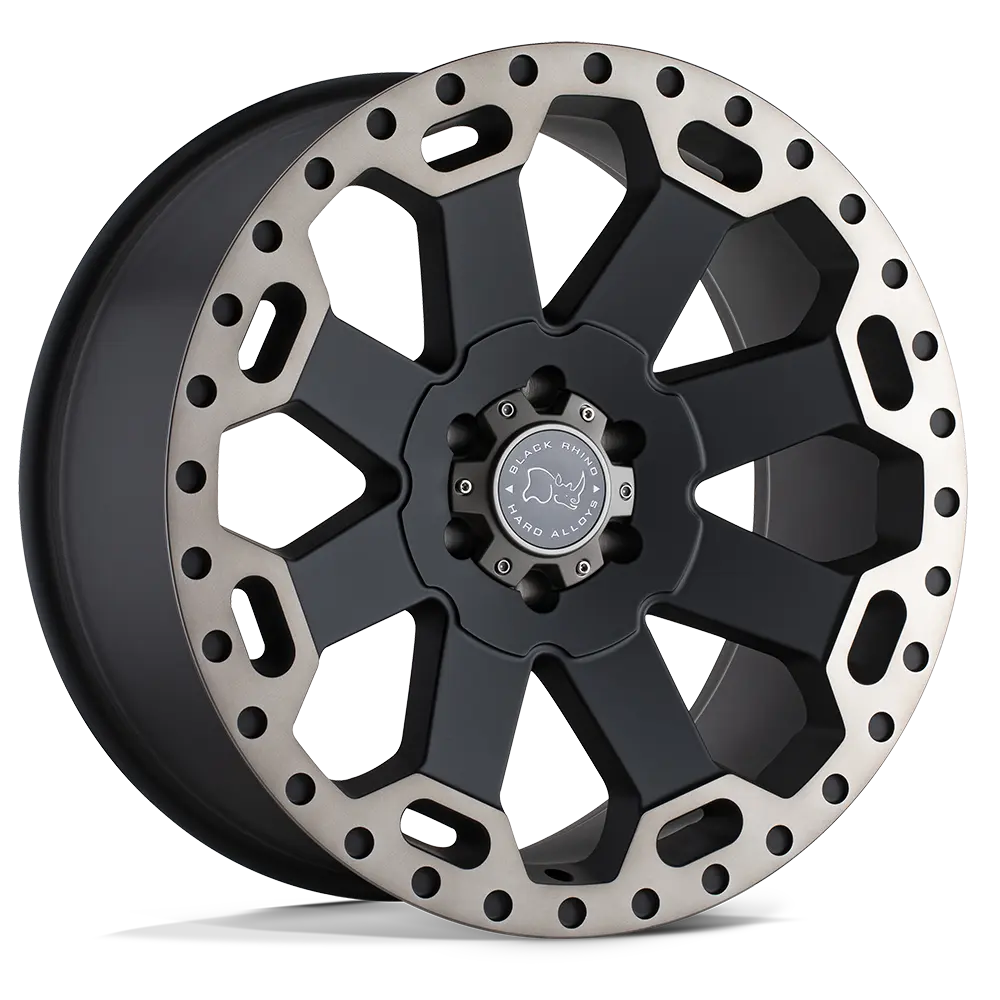 17X9.0 5X127/-12 Black Rhino Warlord Matte Gunmetal - OffRoad-LLCTBRCHN017006-Llantas