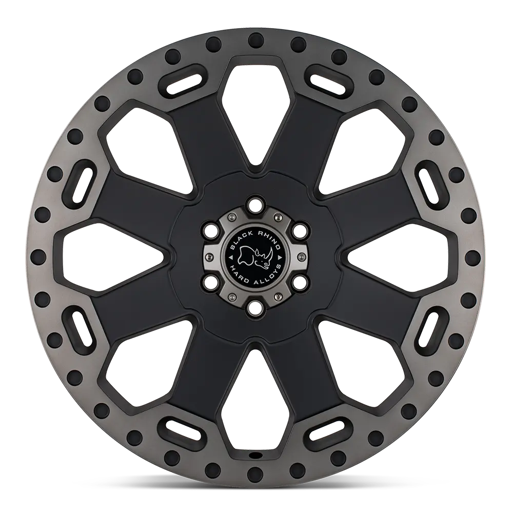 17X9.0 5X127/-12 Black Rhino Warlord Matte Gunmetal - OffRoad-LLCTBRCHN017006-Llantas
