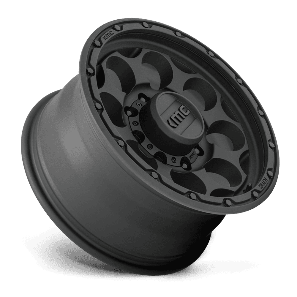 17X9.0 5X127/-12 Kmc Dirty Harry Textured Black Cb71,5 - OffRoad-LLCTKMCHN017012-Llantas