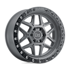 17X9.0 5X127/-18 Black Rhino Kelso Battleship Gray W/Blk Lip - OffRoad-LLCTBRCHN017047-Llantas