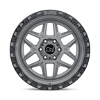 17X9.0 5X127/-18 Black Rhino Kelso Battleship Gray W/Blk Lip - OffRoad-LLCTBRCHN017047-Llantas
