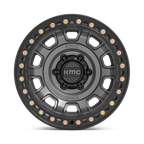 17X9.0 5X127/-38 Kmc Tank Beadlock Anthracite Km236 - OffRoad-LLCTKMCHN017003-Llantas