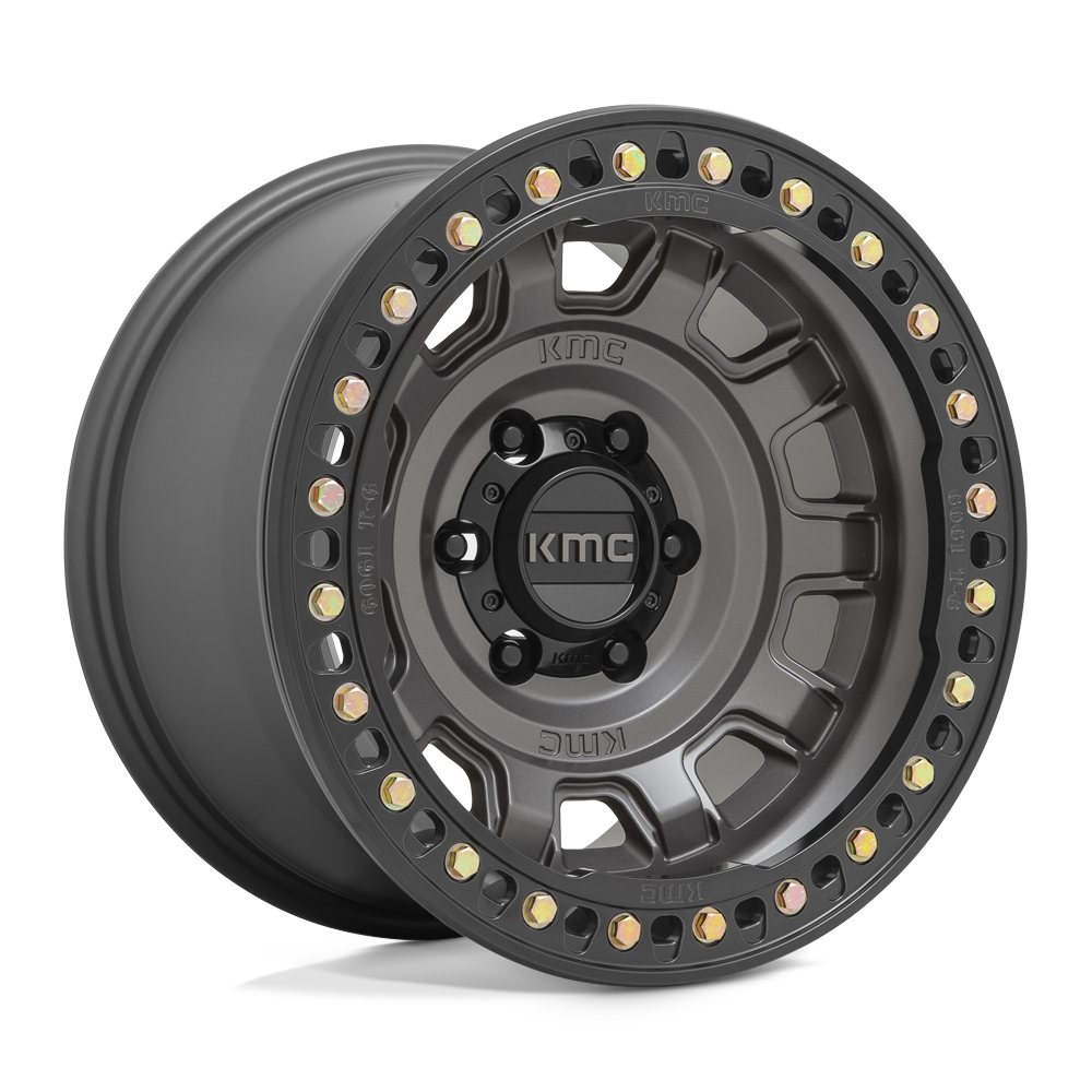 17X9.0 5X127/-38 Kmc Tank Beadlock Anthracite Km236 - OffRoad-LLCTKMCHN017003-Llantas