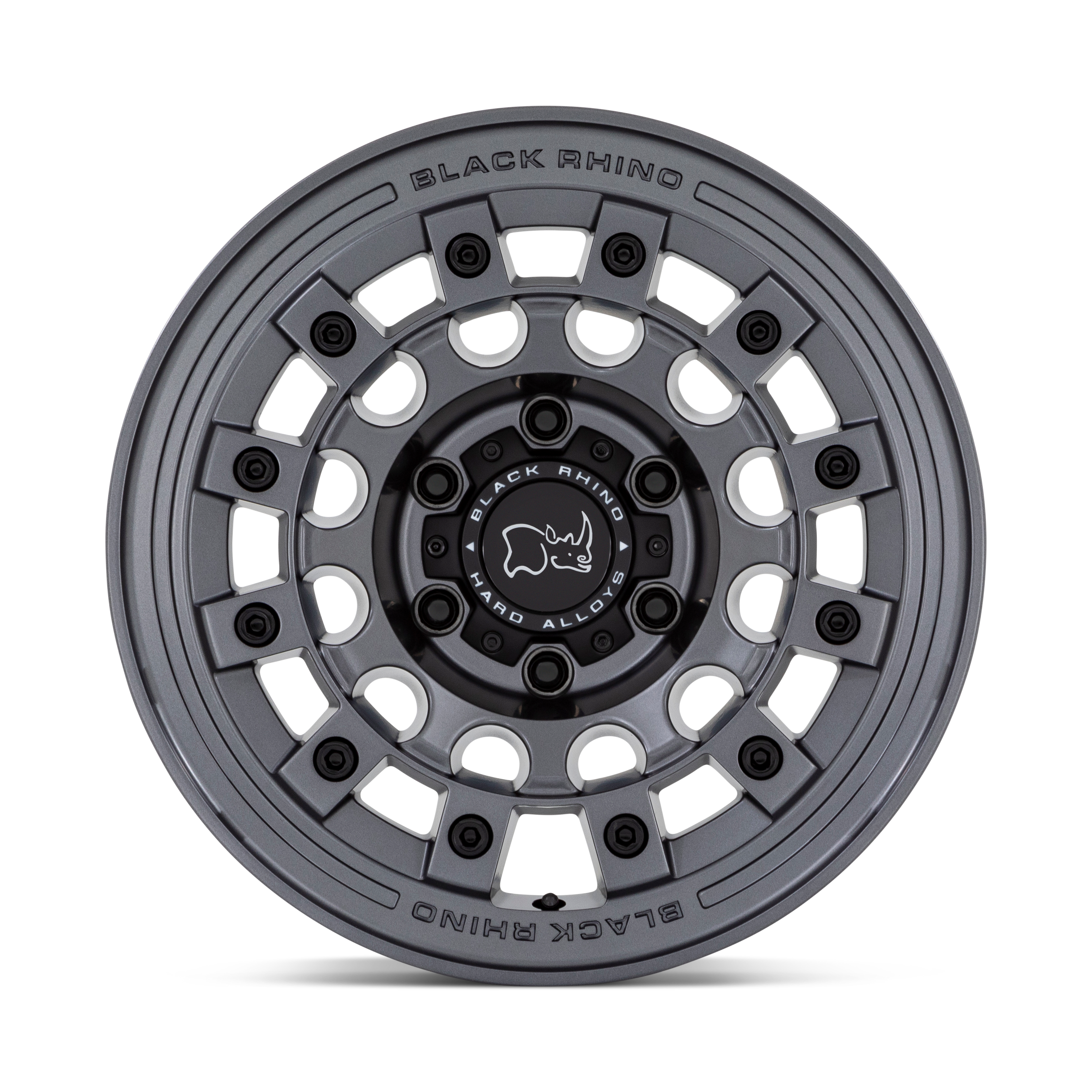 17X9.0 6X139.7 /-12 Black Rhino Fuji Matte Gunmetal - OffRoad-LLCTBRCHN017089-Llantas
