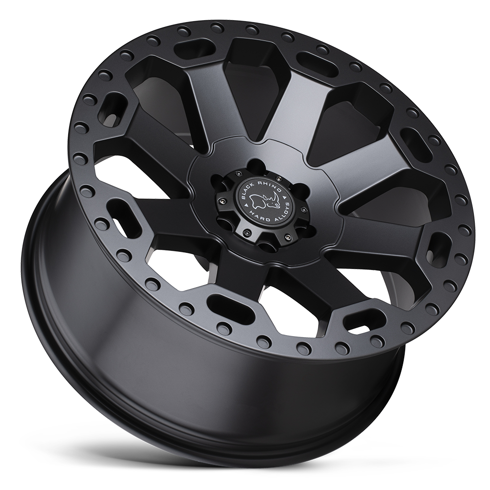 17X9.0 6X139.7/-12 Black Rhino Warlord Matte Gunmetal - OffRoad-LLCTBRCHN017007-