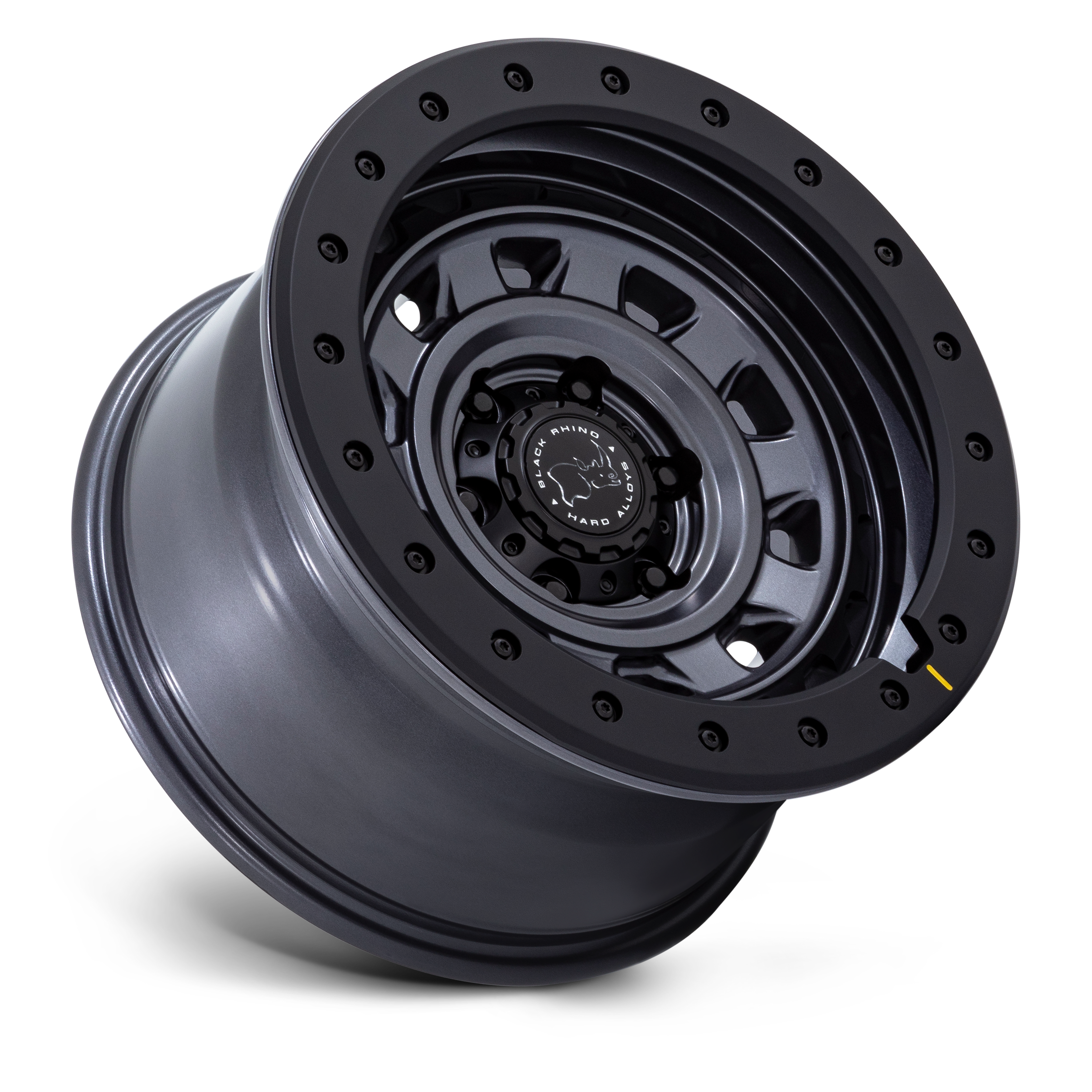 17X9.0 6X139.7/-12 Black Rhino Xplorer Matte Gunmetal W/M. - OffRoad-LLCTBRCHN017106-Llantas