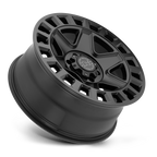 17X9.0 6X139.7/-12 Black Rhino York Matte Black - OffRoad-LLCTBRCHN017037-Llantas