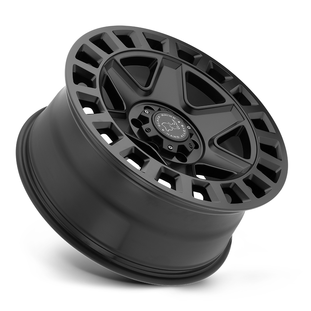 17X9.0 6X139.7/-12 Black Rhino York Matte Black - OffRoad-LLCTBRCHN017037-Llantas