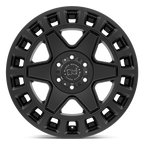 17X9.0 6X139.7/-12 Black Rhino York Matte Black - OffRoad-LLCTBRCHN017037-Llantas