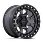 17X9.0 6X139.7/-12 Kmc Km550 Riot Anthracite W/Satin Black LIP - OffRoad-LLCTKMCHN017008-Llantas