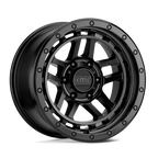 17X9.0 6X139.7/-12 Kmc Recon Satin Black Cb106.25 - OffRoad-LLCTKMCHN017015-Llantas