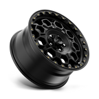 17X9.0 6X139.7/-12 Kmc Trek Satin Black Cb106.1 - OffRoad-LLCTKMCHN017019-Llantas