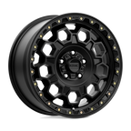 17X9.0 6X139.7/-12 Kmc Trek Satin Black Cb106.1 - OffRoad-LLCTKMCHN017019-Llantas