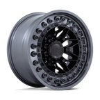 17X9.0 6X139.7/00 Black Rhino Alpha Matte Black W/Matte Gunm - OffRoad-LLCTBRCHN017098-Llantas