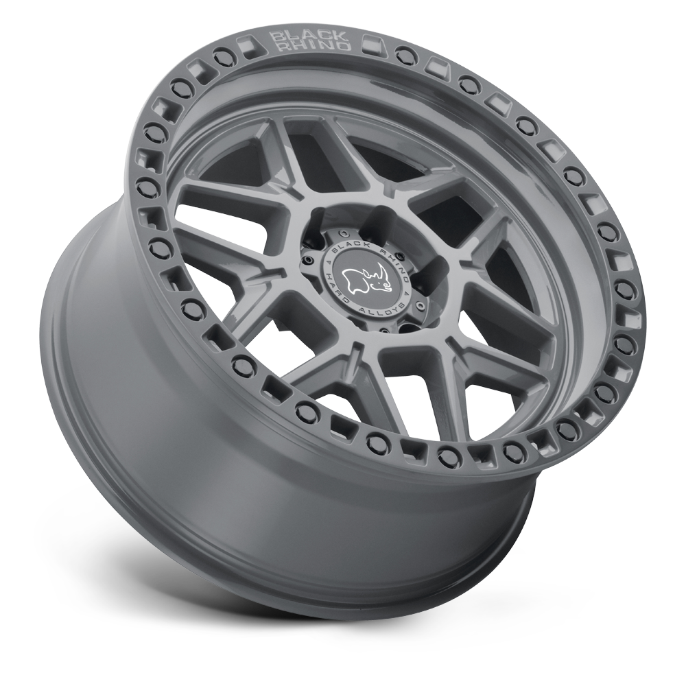 17X9.0 6X139.7/00 Black Rhino Kelso Battleship Grey W/Black - OffRoad-LLCTBRCHN017056-Llantas