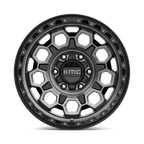 17X9.0 6X139.7/00 Kmc Trek Satin Black With Gray Tint Cb106. - OffRoad-LLCTKMCHN017018-Llantas